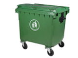 塑料垃圾桶-660L